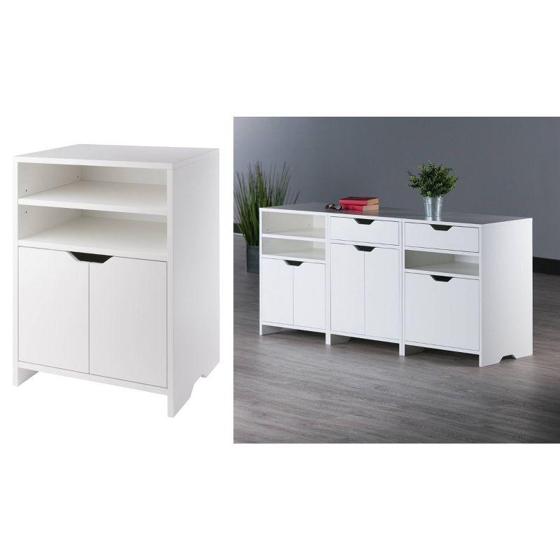 Nova Open Shelf Storage Cabinet - Winsome