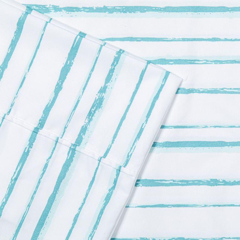 Pointehaven 100% Polyester Striped Sheet Set