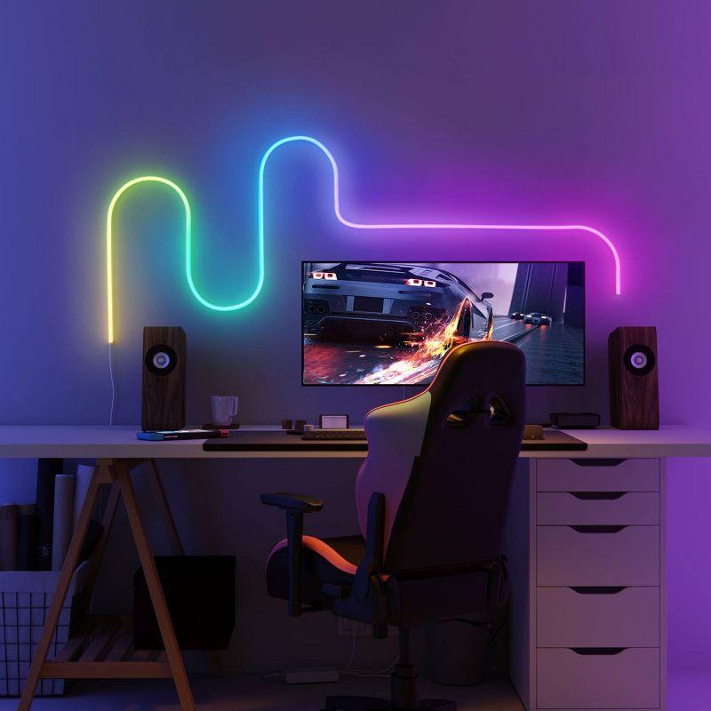 Govee 6.5ft RGBIC Multicolor LED Neon Rope Light