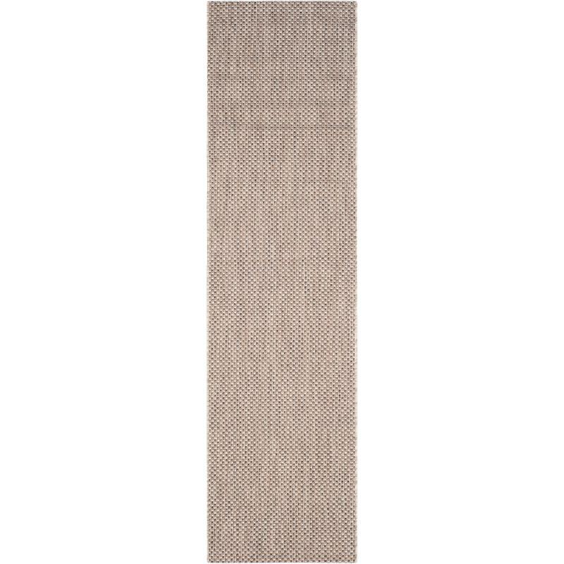 Courtyard CY8521 Power Loomed Indoor/Outdoor Accent Rug - Beige/Brown - 2'x3'7" - Safavieh.