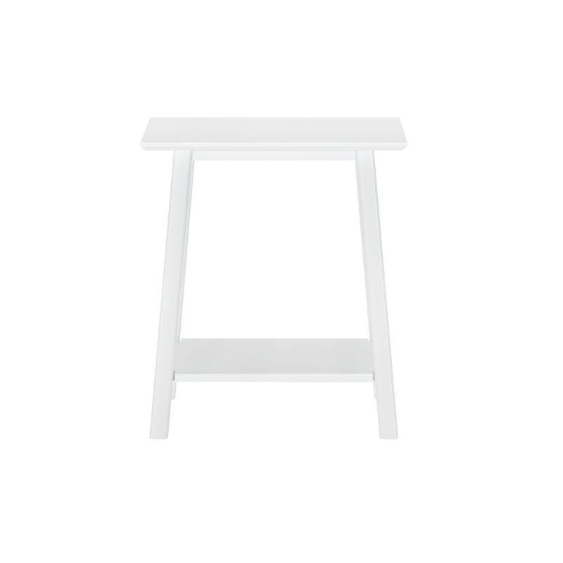 Plank+Beam Nightstand, Solid Wood Mid-Century Modern Bedside Table for Bedroom