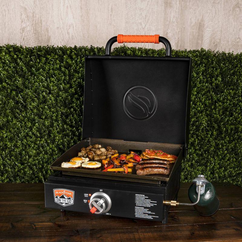 Blackstone On the Go 17" Tabletop Griddle with Hood