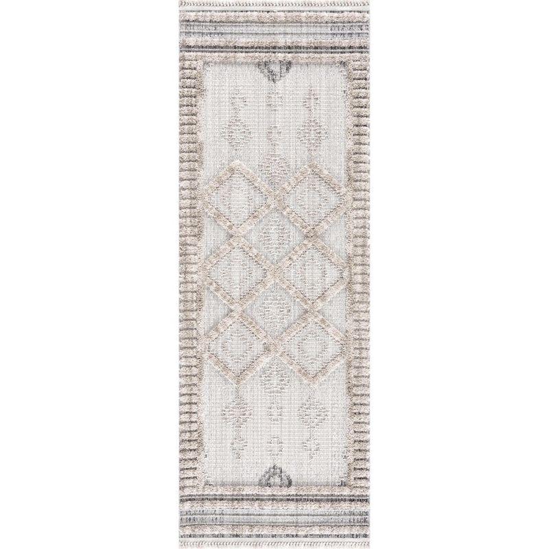 Hauteloom Rectangle Area Rug   Charcoal