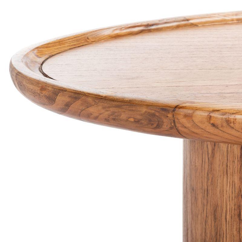 Flyte Oval Coffee Table - Natural - Safavieh