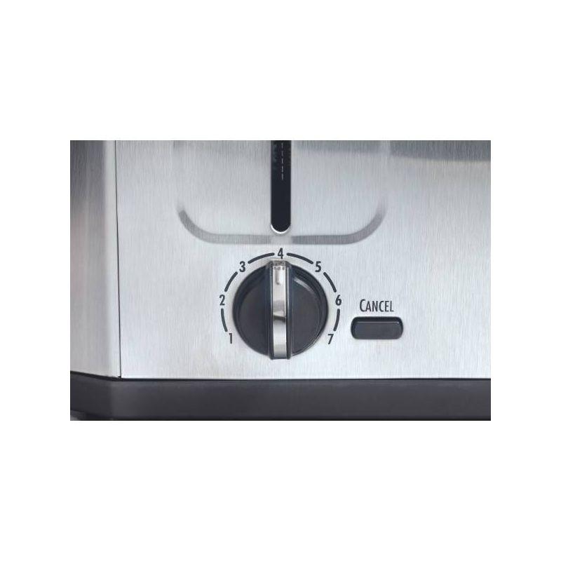 Hamilton Beach 4 Slice Toaster Brushed Stainless Steel - 24714