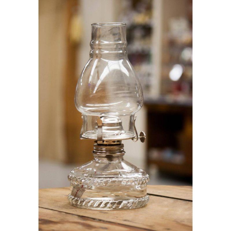 Lehman's Clear Glass Oil Lamp with Cotton Wick