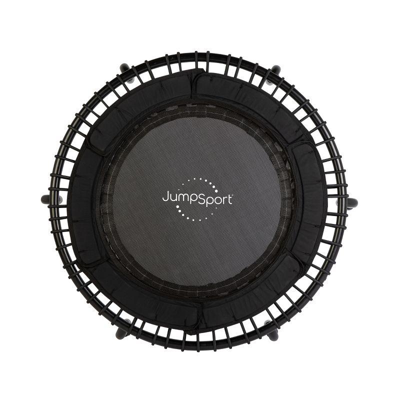 Kids' 39" Round Black Steel Fitness Trampoline