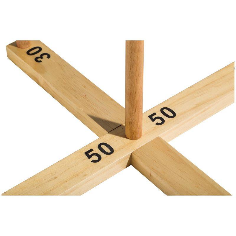 Franklin Sports Wooden Ring Toss