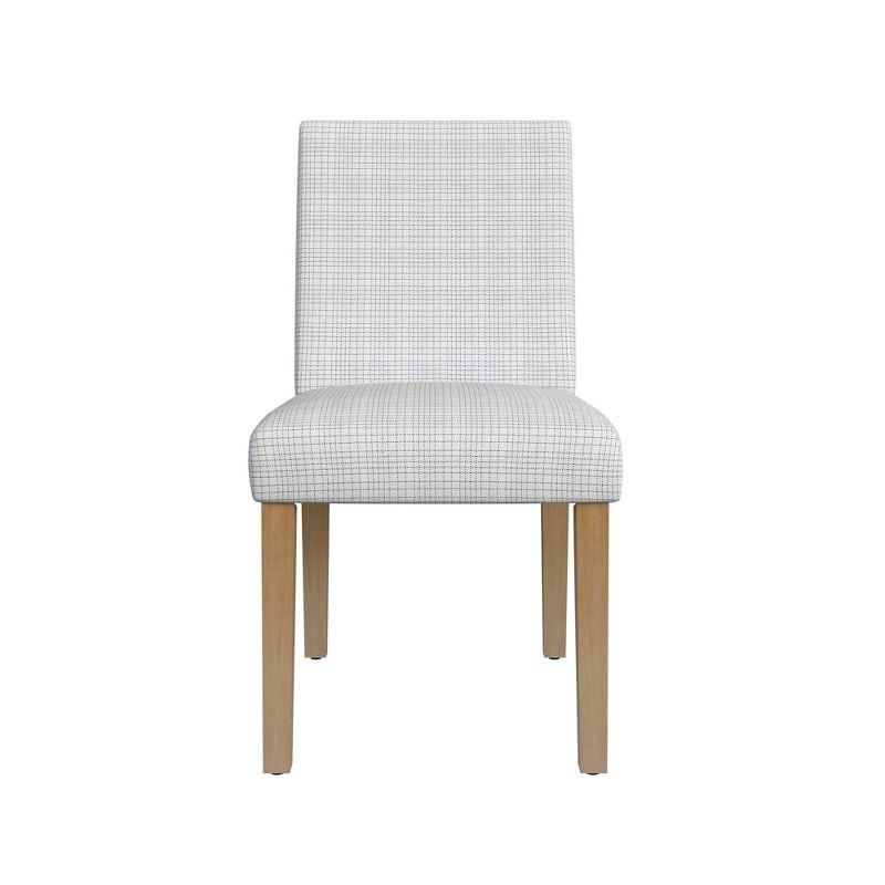 Classic Mini Grid Pattern Upholstered Dining Chair - HomePop