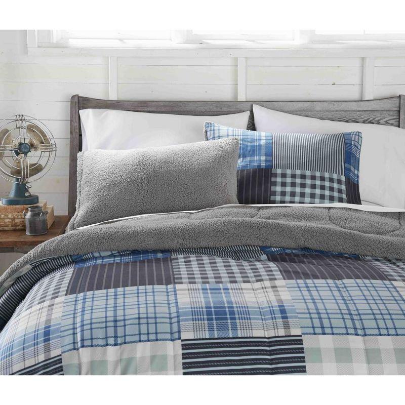Micro Flannel® Micro Flannel® Reverse to Sherpa Comforter Set