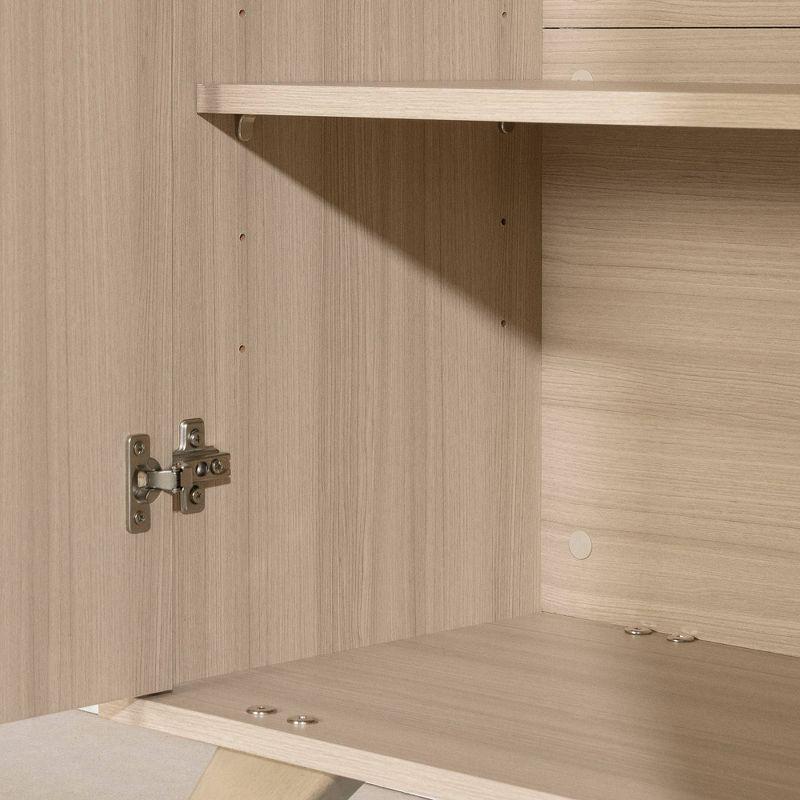 Helsy Bookcase with 2 Doors