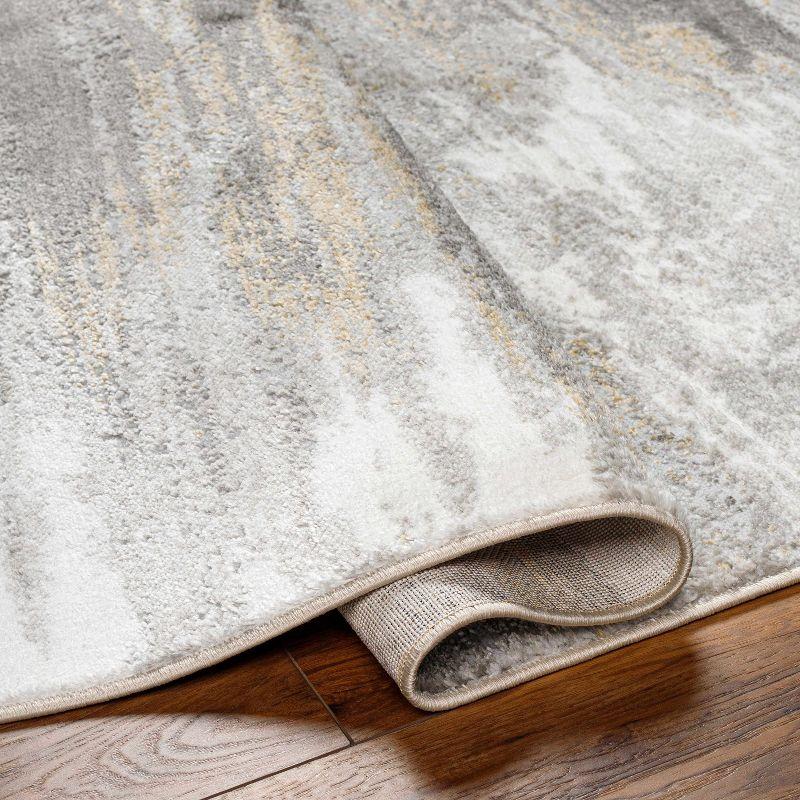 Hauteloom Derex Abstract Gray Rug