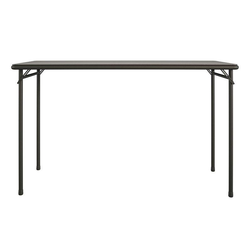 COSCO 20" x 48" Vinyl Top Serving Folding Table