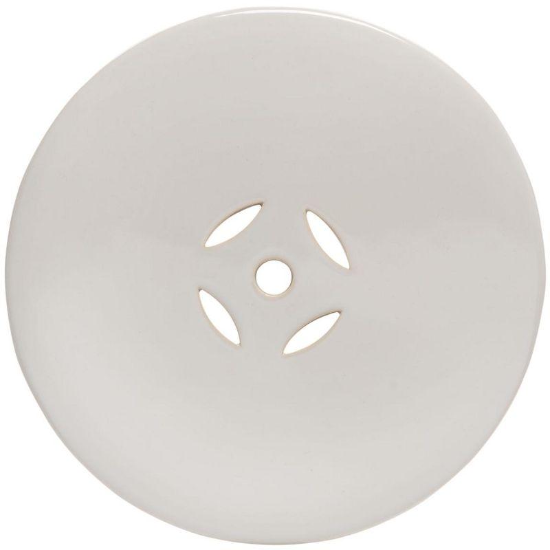 Daphne Garden Stool - ACS4523 - Indoor/Outdoor - Creme - Safavieh