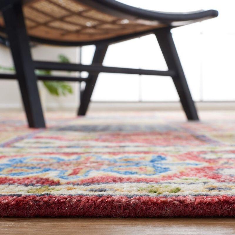 Safavieh Samarkand Hand Knotted 70% Wool And 30% Cotton Southwestern Rug