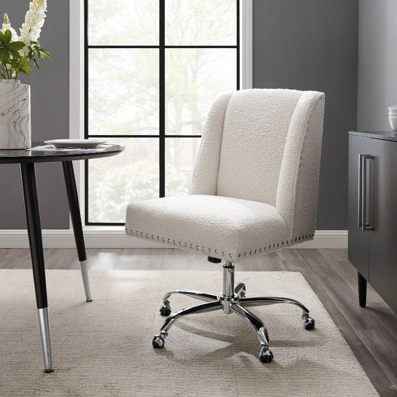 Sherpa Armless Ergonomic Swivel Executive Office Chair