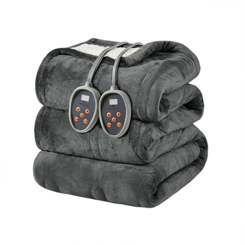 Woolrich Heated Plush to Berber Blanket