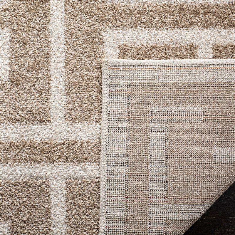 Amherst AMT404 Power Loomed Area Rug - Wheat/Beige - 8'x10' - Safavieh.