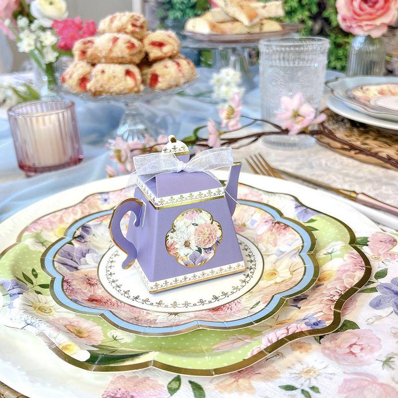 Kate Aspen Tea Time Whimsy Teapot Favor Boxes (Set of 24)