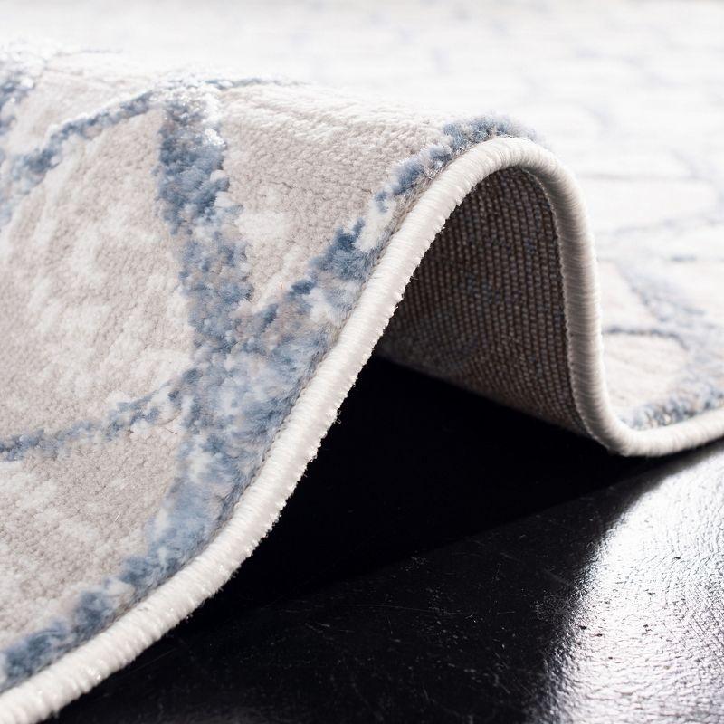 Amelia ALA792 Power Loomed Area Rug - Grey/Blue - 8'9"x11'9" - Safavieh.