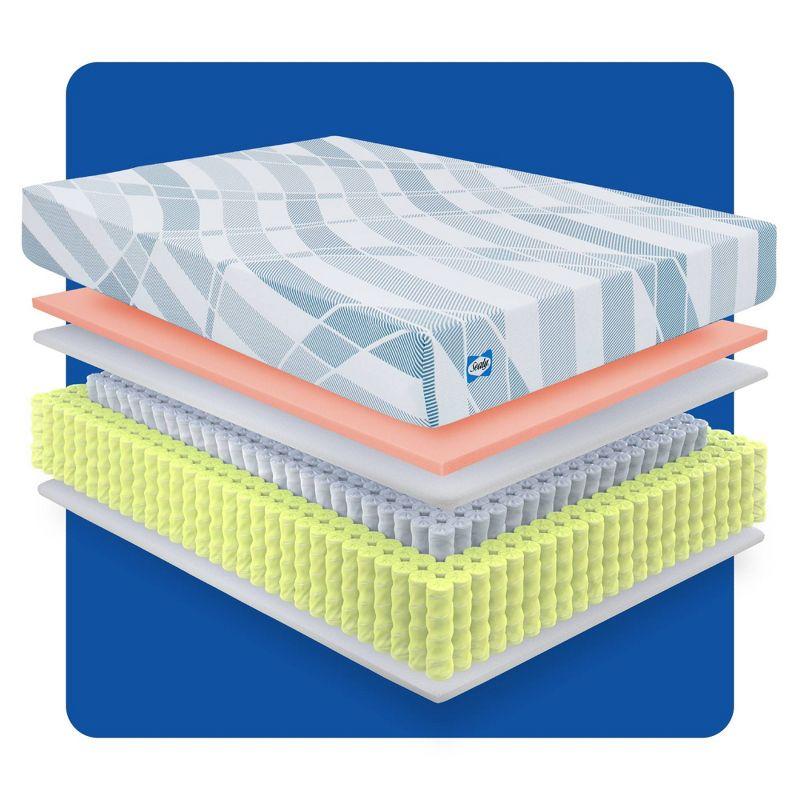 Sealy Sealy Dreamlife 10” Medium-Firm Hybrid Mattress-in-a-Box