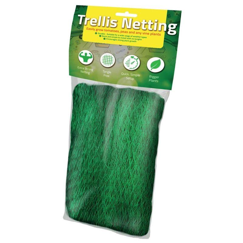 Original Stationery Trellis Netting for Climbing Garden Plants, Easy to Install Plant Net and Vegetable Netting to Grow Garden Flowers