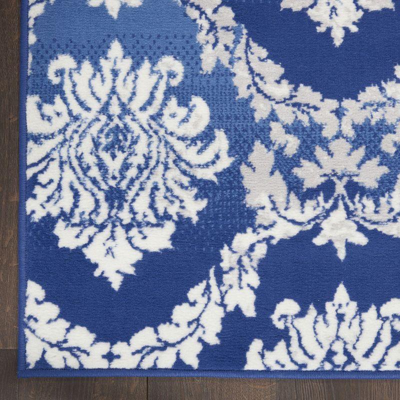 Nourison Whimsicle WHS01 Indoor only Area Rug - Blue 6' x 9'