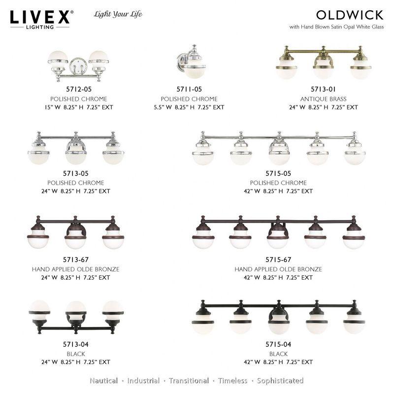 Lucas + McKearn Midtown 5 - Light Vanity Light