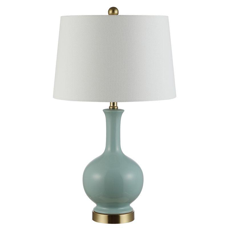 Bowie Table Lamp - 26 Inch Height - TBL4346 - Robins Egg Blue - Safavieh