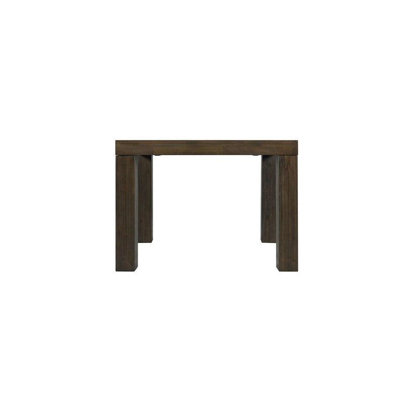 Jasper Rectangle Extendable Dining Table Toasted Walnut - Picket House Furnishings: 6-Seat Kitchen Table, Drop Leaf, Transitional Style