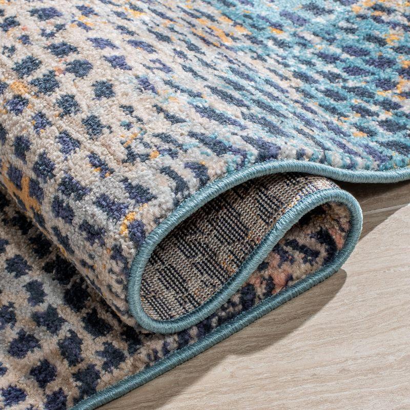 Madison MAD495 Power Loomed Area Rug - Beige/Blue - 5'3"x7'6" - Safavieh.