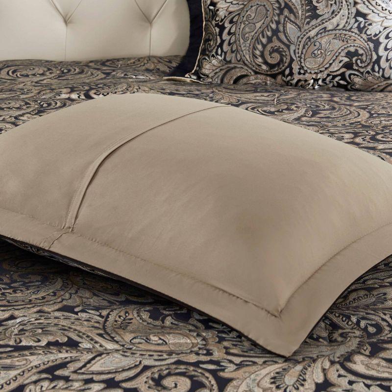 Madison Park Aubrey 12 Piece Comforter Set with Cotton Bed Sheets