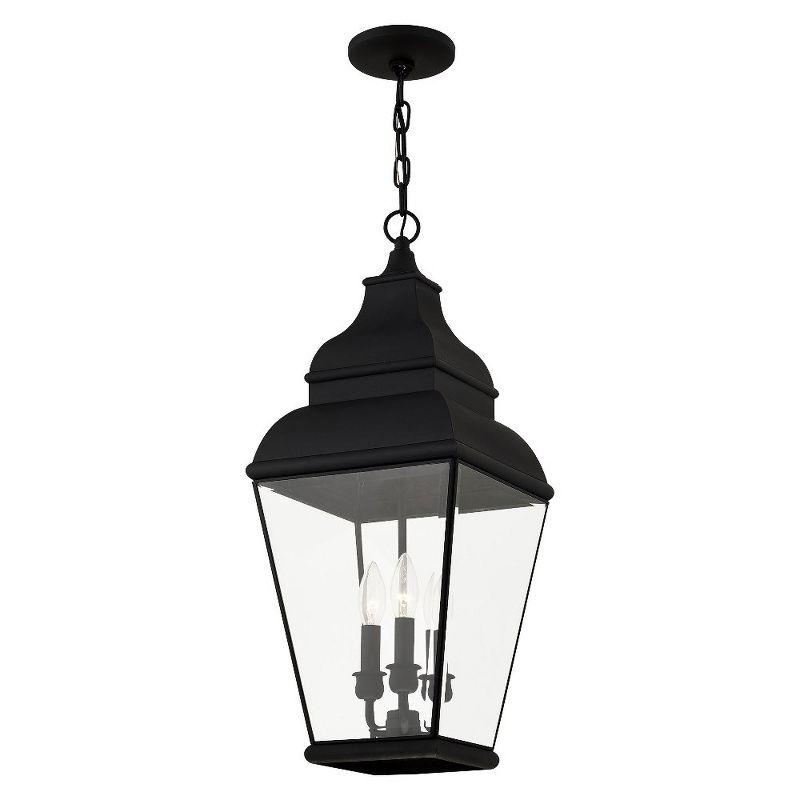 Livex Lighting Exeter 3 - Light Pendant in  Black