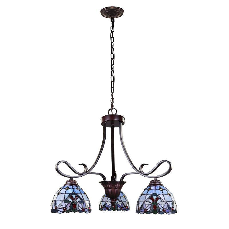 Bondi 3 - Light Glass Dimmable Classic / Traditional Chandelier