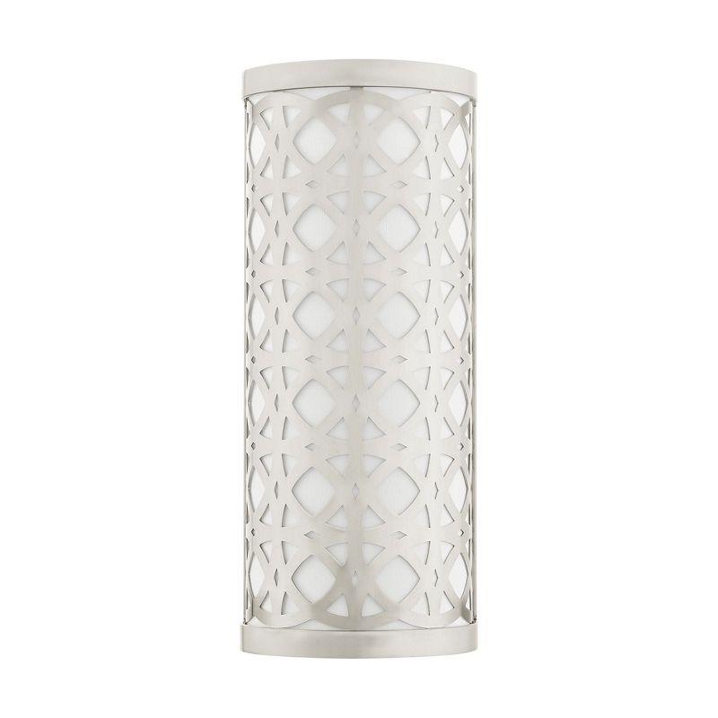 Livex Lighting Calinda 1 - Light Wall Light in  Brushed Nickel