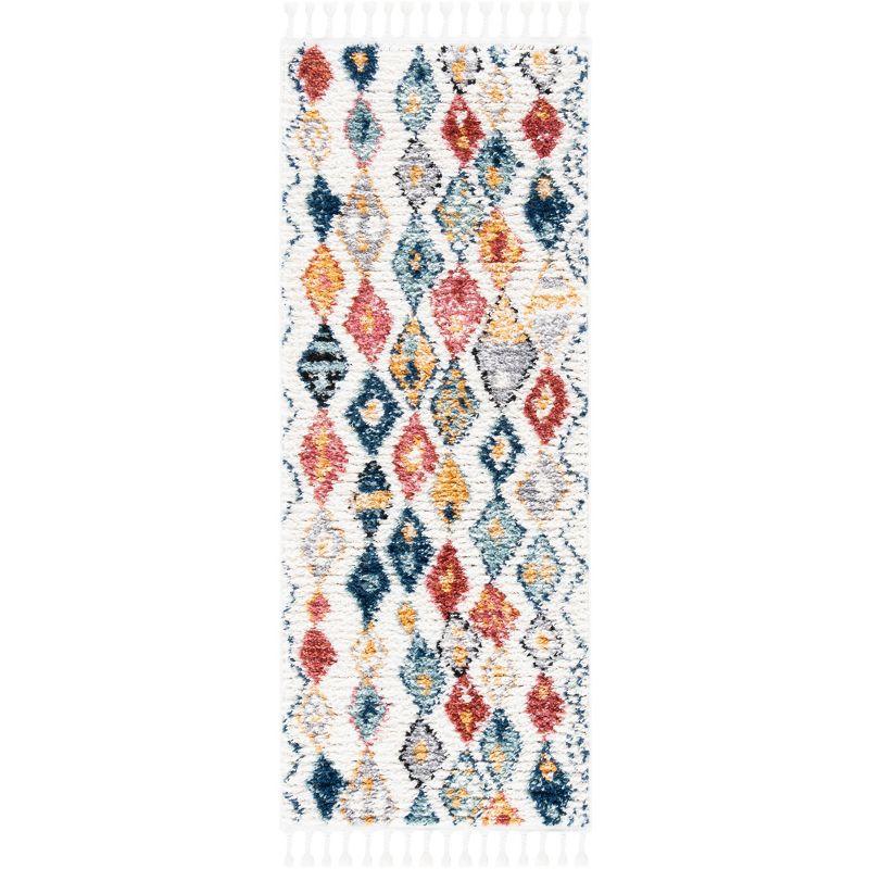 Morocco MRC924 Power Loomed Accent Rug - Ivory/Multi - 2'6"x4' - Safavieh.