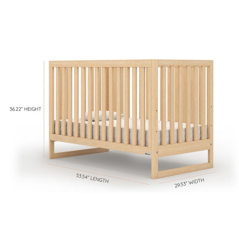 dadada Baby Austin 3-in-1 Convertible Crib Urban Modern