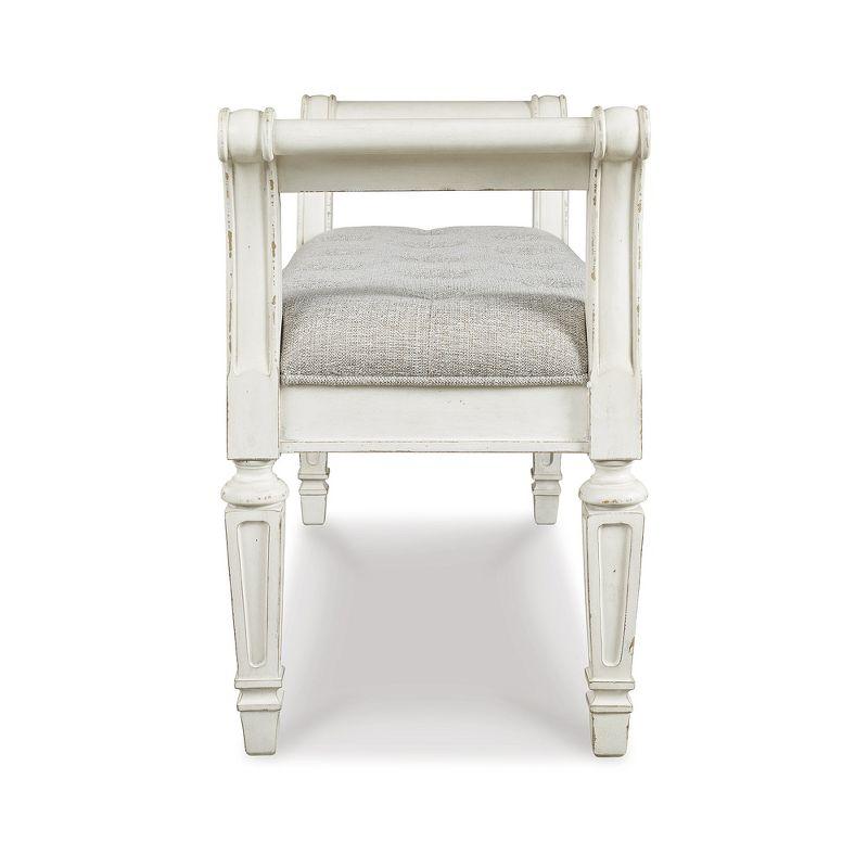Kelly Clarkson Home Hayley Polyester Upholstered Bench