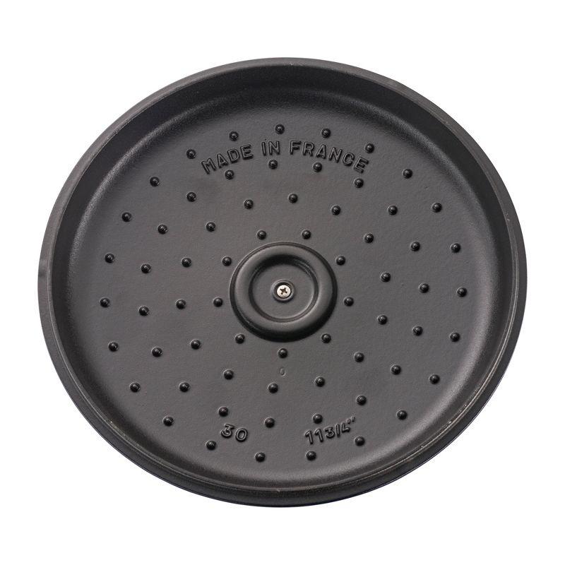 Staub Cast Iron Braiser, Dutch Oven, 3.5-Quart, Serves 3-4