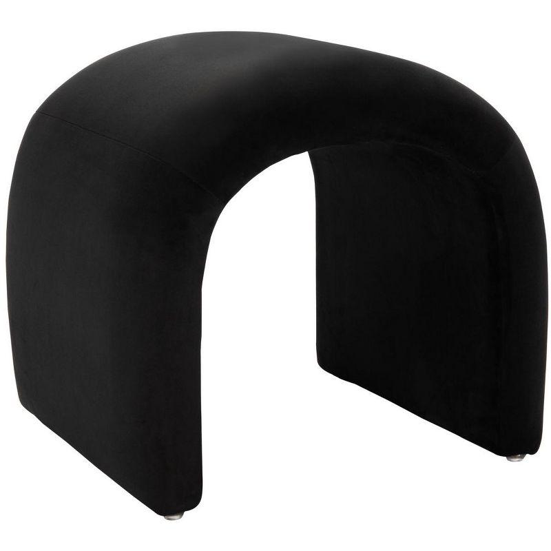 Kibo Ottoman - Black - Safavieh