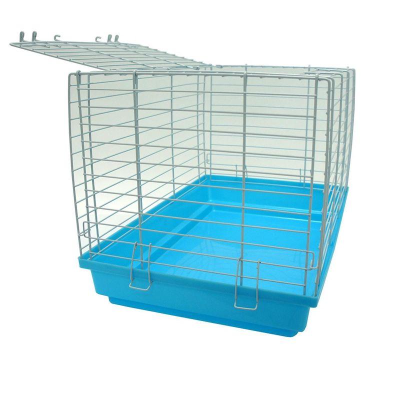 YML 18 Inch Small Animal Cage & Pet Enclosure Light Blue