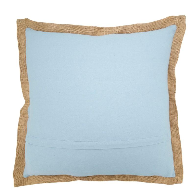 Saro Ballast Collection Cotton Throw Pillow