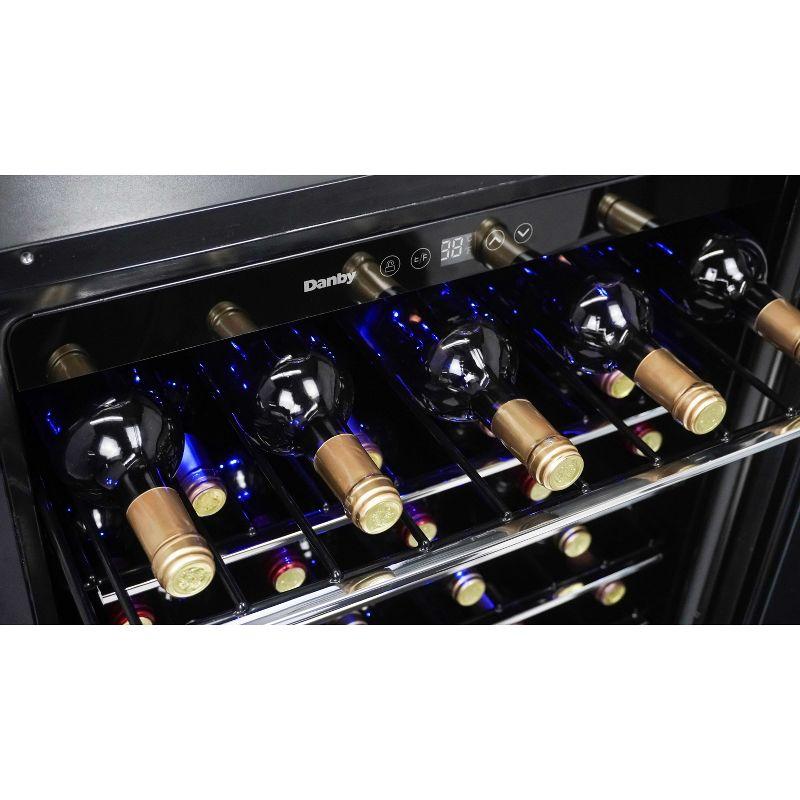 Danby Danby Single Zone 23.8'' Built-In 60 Bottle Wine Refrigerator with Reversible Door