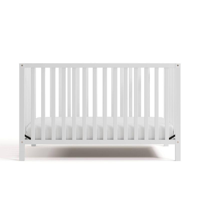 Storkcraft Morningside 5-in-1 Convertible Crib - White