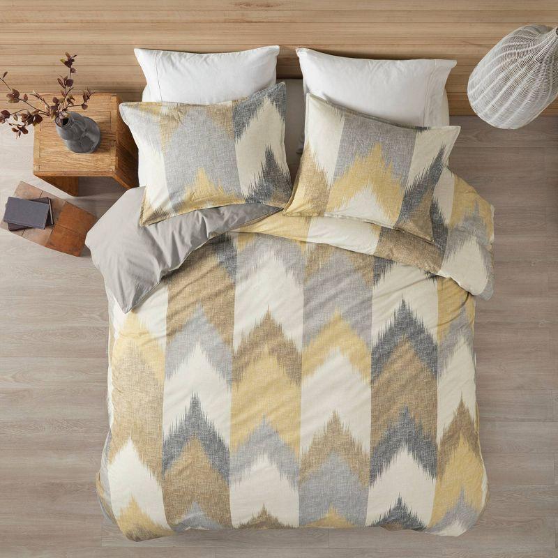 Alpine Printed Cotton Duvet Cover Set