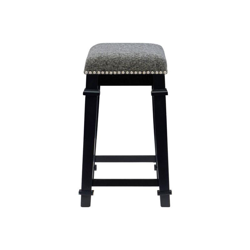 Kennedy Backless Counter Height Barstool Wood - Linon