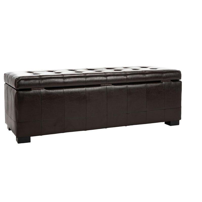 Large Manhattan Storage Bench  - Safavieh