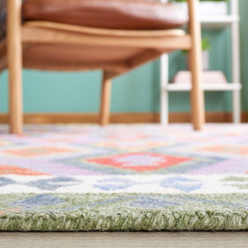 Aspen APN415 Hand Tufted Area Rug - Ivory/Grey - 3'x5' - Safavieh.