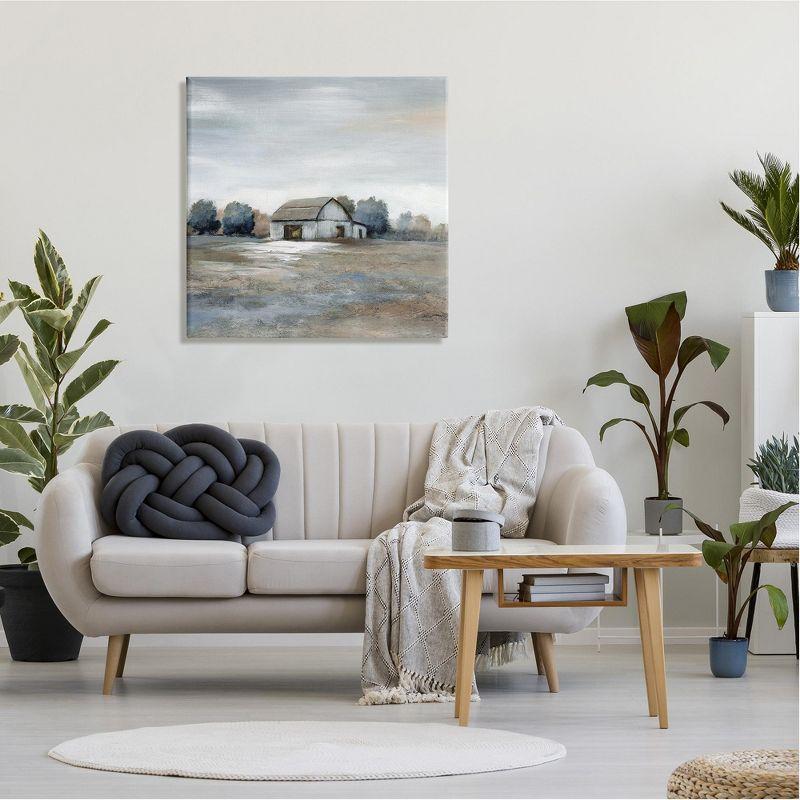 Stupell Industries Countryside Barn Neutral Tones Canvas Wall Art By Nan