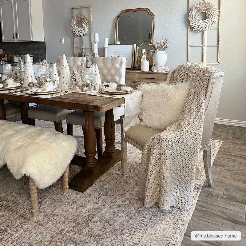 Hauteloom Runner Area Rug   Beige